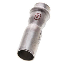 Press Fitting - 18mm Female & 22mm Male - Stainless Steel