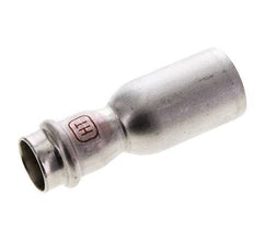 Press Fitting - 18mm Female & 28mm Male - Stainless Steel