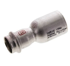 Press Fitting - 22mm Female & 35mm Male - Stainless Steel