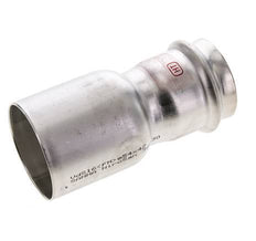 Press Fitting - 42mm Female & 54mm Male - Stainless Steel