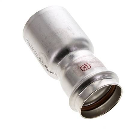 Press Fitting - 42mm Female & 54mm Male - Stainless Steel