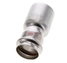 Press Fitting - 42mm Female & 54mm Male - Stainless Steel