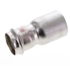 Press Fitting - 42mm Female & 54mm Male - Stainless Steel