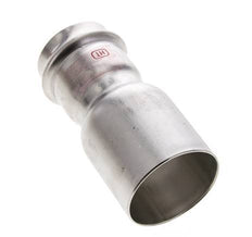 Press Fitting - 42mm Female & 54mm Male - Stainless Steel