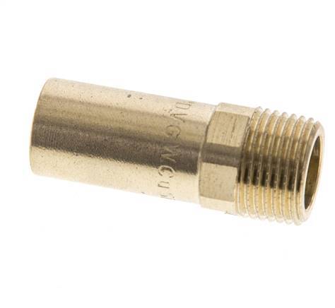 Press Fitting - 15mm Male & R 3/8'' Male - Copper alloy