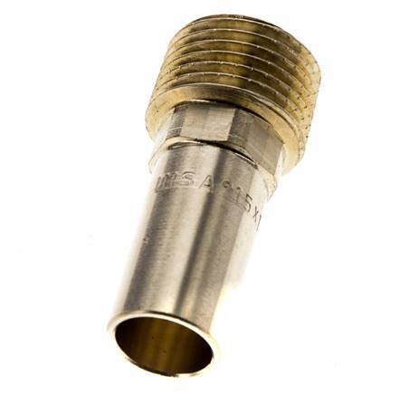 Press Fitting - 15mm Male & R 1/2'' Male - Copper alloy