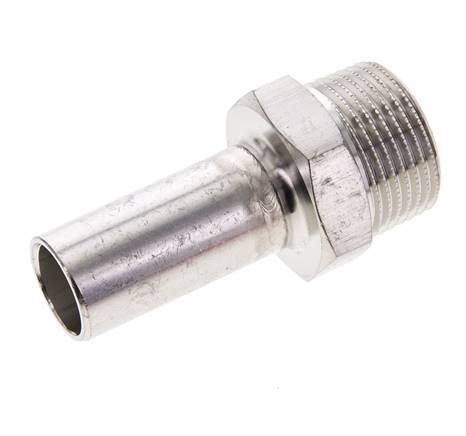 Press Fitting - 18mm Male & R 3/4'' Male - Stainless Steel