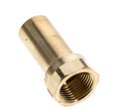 Press Fitting - 15mm Male & Rp 3/8'' Female - Copper alloy