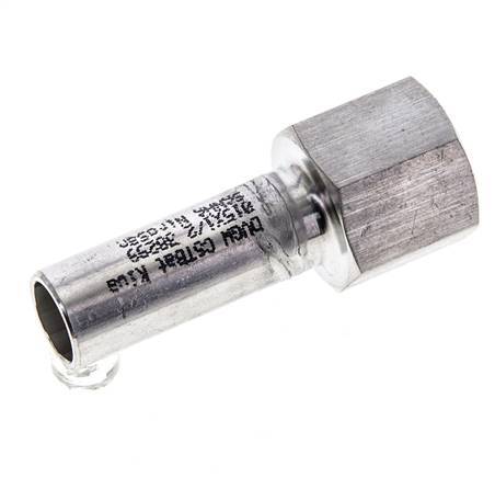 Press Fitting - 15mm Male & Rp 1/2'' Female - Stainless Steel