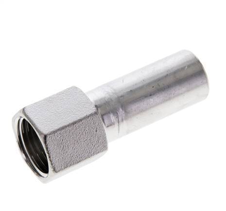 Press Fitting - 18mm Male & Rp 1/2'' Female - Stainless Steel