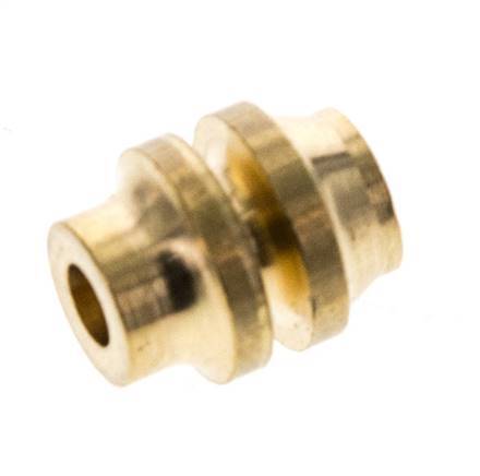 4mm Brass Straight Compression Fitting DN 6150 bar DIN EN 1254-2 [2 Pieces]