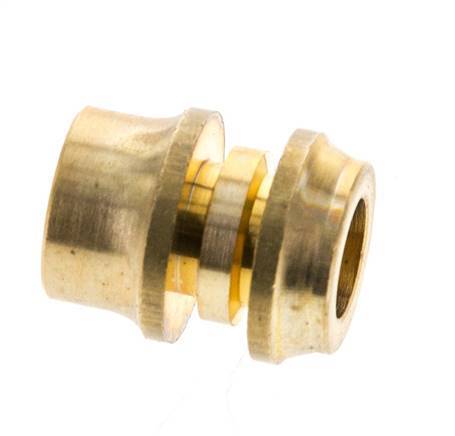 6mm Brass Straight Compression Fitting DN 1095 bar DIN EN 1254-2 [2 Pieces]