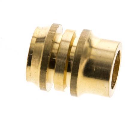 8mm Brass Straight Compression Fitting DN 1095 bar DIN EN 1254-2 [2 Pieces]