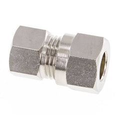 10L & G1/4'' Nickel plated Brass Straight Cutting Fitting with Female Threads 115 bar ISO 8434-1 [2 Pieces]