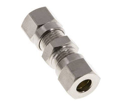 6LL Nickel plated Brass Straight Cutting Fitting 100 bar ISO 8434-1 [2 Pieces]