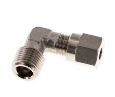 4LL & R1/8'' Nickel plated Brass Elbow Cutting Fitting with Male Threads 100 bar ISO 8434-1 [2 Pieces]