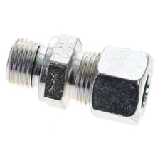 12L & M16x1.5 Zink plated Steel Straight Cutting Fitting with Male Threads 315 bar NBR ISO 8434-1 [2 Pieces]