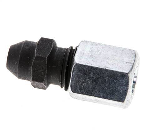 6L & 10mm Phosphatised Steel Straight Cutting Fitting with Welding End 315 bar ISO 8434-1 [2 Pieces]