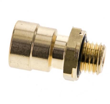 ABC Nl Straight connector T8x1 M12x1.5 - 90108012 [2 Pieces]