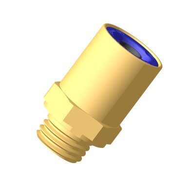 ABC Nl Straight connector T8x1 M12x1.5 - 90108012 [2 Pieces]