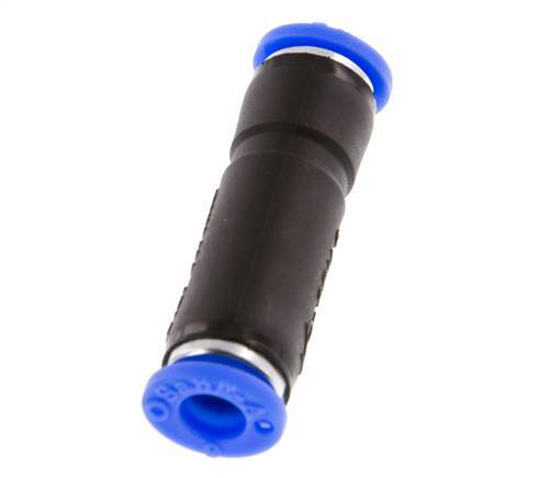 Push-In Fitting 6mm Auto Shut-Off Brass/PBT 0-10bar (0-145psi) [2 Pieces]