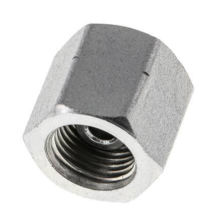 End Cap G1/8'' Steel with External Hex 60° cone 575bar (8078.75psi) Hydraulic [2 Pieces]
