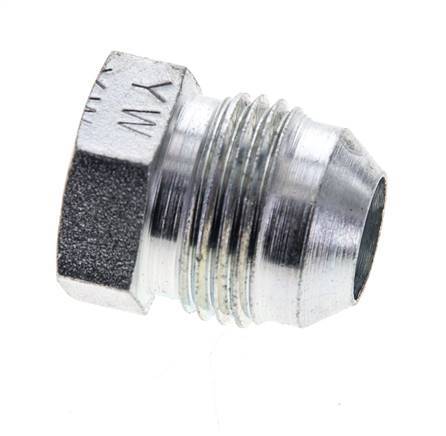 JIC Plug UNF 3/4INCH-16 Steel 275bar (3863.75psi) [2 Pieces]
