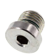 Plug M14 X 1.5 Steel FKM with Internal Hex 400bar (5620.0psi) [2 Pieces]