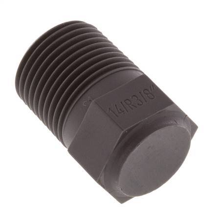 Plug R3/8'' Pa 6 with External Hex 8bar (112.4psi) [10 Pieces]