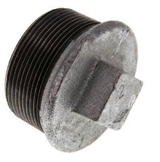 Plug R2'' Malleable cast iron with External Square 25bar (351.25psi) [2 Pieces]