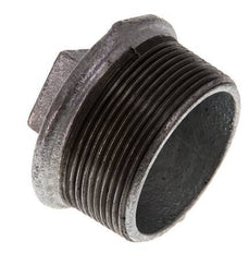 Plug R2'' Malleable cast iron with External Square 25bar (351.25psi) [2 Pieces]