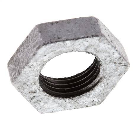 Lock Nut Rp1/2'' Malleable Cast Iron [10 Pieces]
