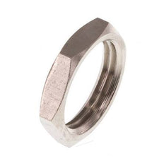 Lock Nut G3/8'' Nickel Plated Brass [10 Pieces]