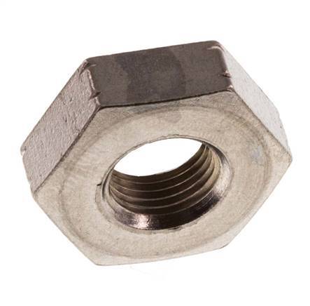 Lock Nut Rp1/8'' Stainless Steel [5 Pieces]