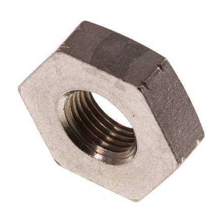Lock Nut Rp1/8'' Stainless Steel [5 Pieces]