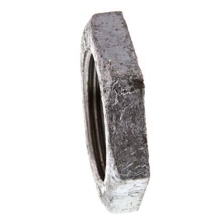 Lock Nut Rp1 1/4'' Malleable Cast Iron [5 Pieces]