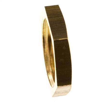 Lock Nut G1/2'' Brass [10 Pieces]