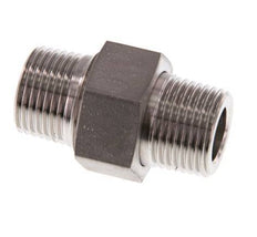 Double Nipple R3/8'' Separable Stainless Steel Conical Seal 40bar (562.0psi)