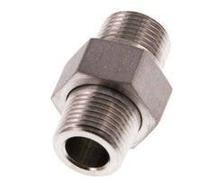Double Nipple R3/8'' Separable Stainless Steel Conical Seal 40bar (562.0psi)