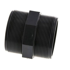 Reducing Double Nipple G2 1/2'' PVC-U 16bar (224.8psi) EN 1452-3
