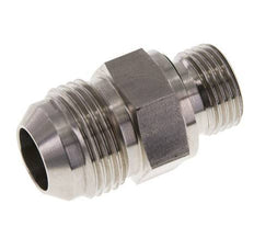 JIC Double Nipple G1/2'' x UN 1-1/16''-12 Stainless Steel FKM 210bar (2950.5psi)