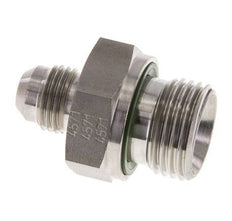 JIC Double Nipple G1/2'' x UNF 9/16''-18 Stainless Steel FKM 275bar (3863.75psi)