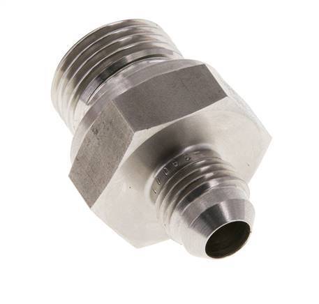 JIC Double Nipple G1/2'' x UNF 9/16''-18 Stainless Steel FKM 275bar (3863.75psi)