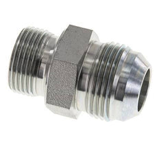 JIC Double Nipple G3/4'' x UN 1-3/16''-12 Steel NBR 170bar (2388.5psi)