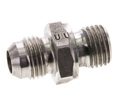 JIC Double Nipple M14 X 1.5 x UNF 9/16''-18 Stainless Steel FKM 275bar (3863.75psi)