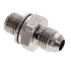 JIC Double Nipple M12 X 1.5 x UNF 1/2''-20 Stainless Steel FKM 275bar (3863.75psi)