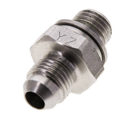 JIC Double Nipple M12 X 1.5 x UNF 1/2''-20 Stainless Steel FKM 275bar (3863.75psi)