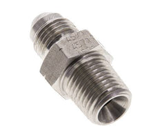 JIC Double Nipple UNF 1/2''-20 x 1/4'' NPT Stainless Steel 275bar (3863.75psi)
