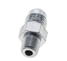 JIC Double Nipple UNF 1/2''-20 x 1/8'' NPT Steel 275bar (3863.75psi) [2 Pieces]