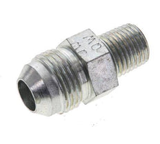 JIC Double Nipple UNF 3/4''-16 x 1/4'' NPT Steel 275bar (3863.75psi) [2 Pieces]